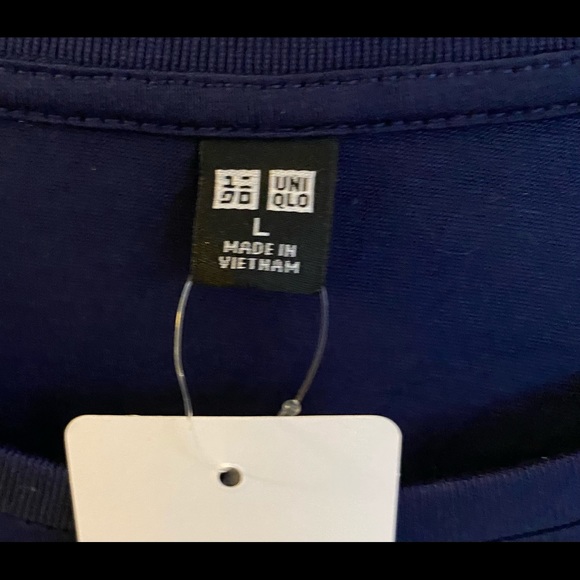 Uniqlo Womens Mercerized Cotton 1/2 sleeve A line t-shirt dress (NEW WITH TAGS) - Picture 9 of 14